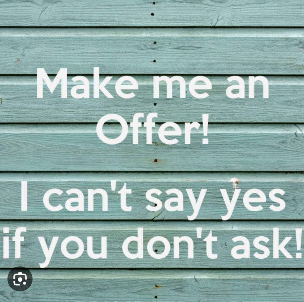 Make me an offer..